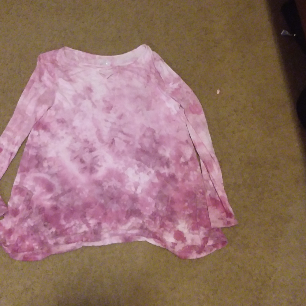 Pink with a moon like look to it